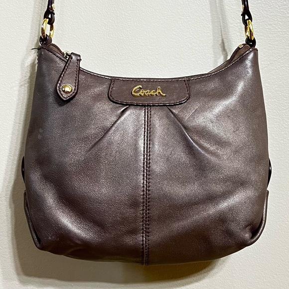 Coach Bags Vintage Beautiful Brown Leather Coach Cross Body Poshmark